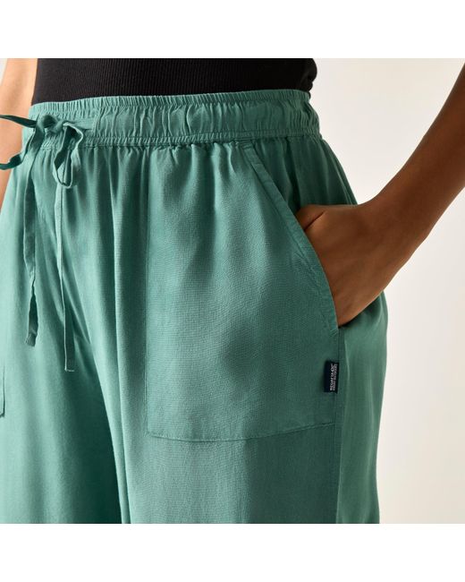 Regatta Green Elbrie Lightweight Trousers