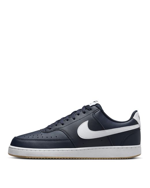 Nike Blue Court Vision Low Trainers for men