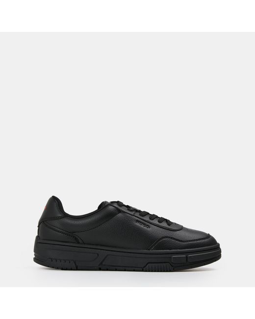 HUGO Black Yarrow Low-Top Trainers for men