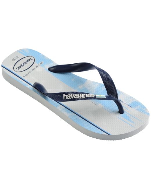 Havaianas Blue Flip Flops for men