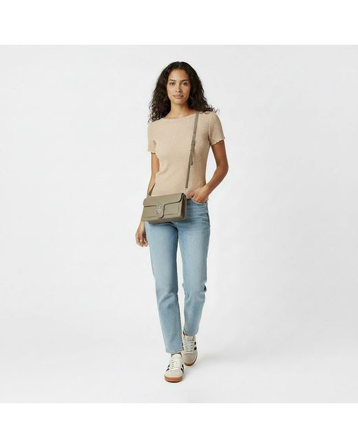 Jack Wills Natural Crochet Open Back Tee