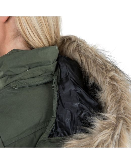 DLX Green Kendrick Fitted Insulated Down Jacket