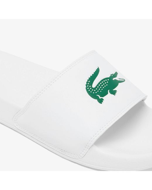 Lacoste White Serve Slide 0.0