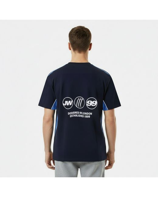 Jack Wills Blue Jw Retro Sport Regular Fit T-Shirt for men