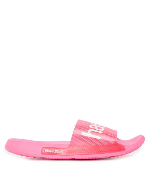 Havaianas Pink Slide Flip Flops for men