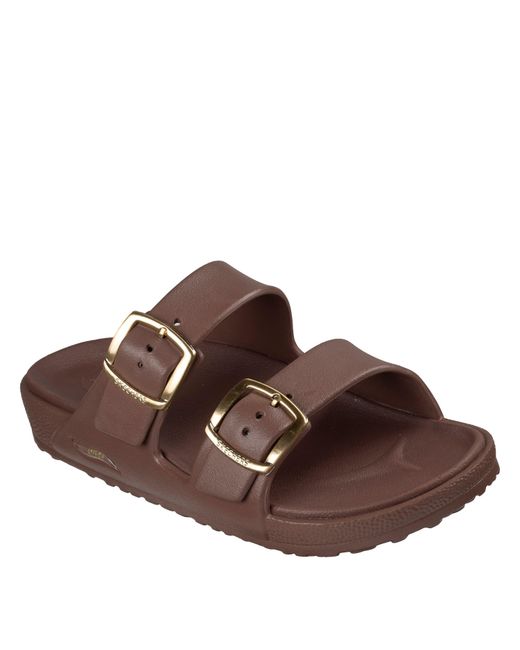 Skechers Brown Flat Sandals