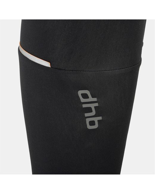 Dhb Black Thermal Bib Tight for men
