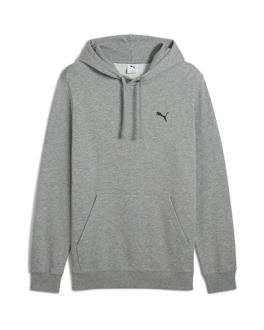 PUMA Gray Overhead Hoodie for men