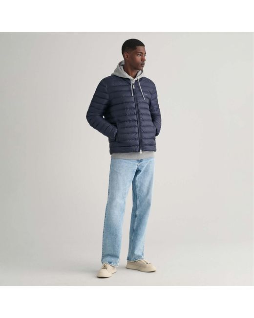 Gant Blue Light Padded Bomber Jacket for men