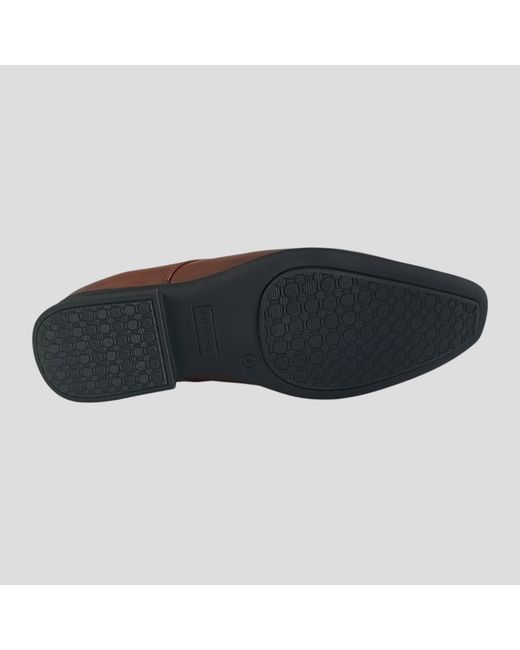Firetrap Brown Lace-Up Derby Shoes for men