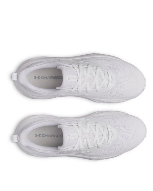 Under Armour White Ua Charged+ Rogue 6 for men