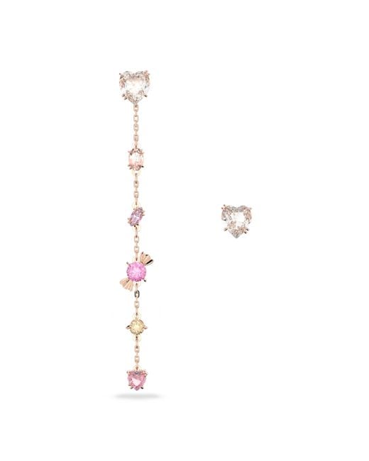 Swarovski Metallic Gem520 Crystal Pendant Necklace