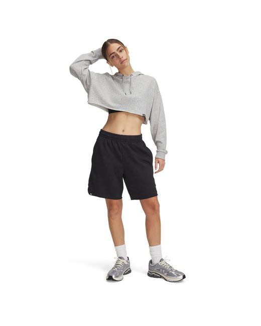 Under Armour Black Fleece Jogger Shorts
