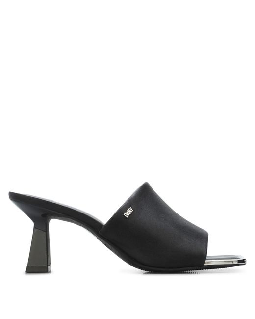 DKNY Black Kellyn Heeled Mule