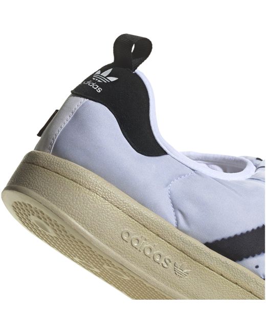 Adidas Originals Blue Ao Puffylette Shoes for men