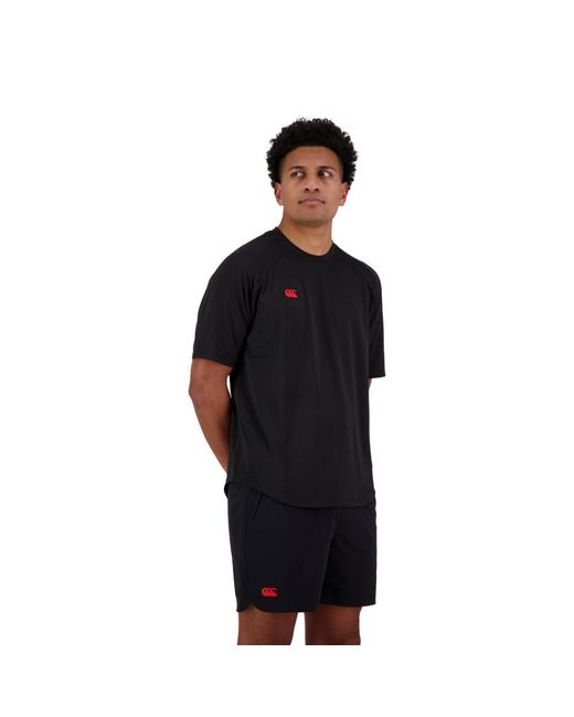 Canterbury Black Everest T-Shirt Adults for men