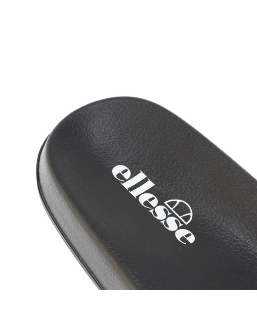 Ellesse Black Pool Slider for men