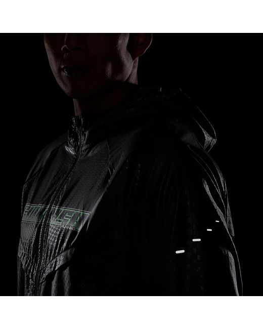 Nike Black Stride Jacket Sn71 for men