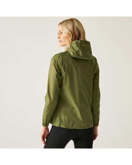 Regatta Green Pack It Iii Waterproof Jacket