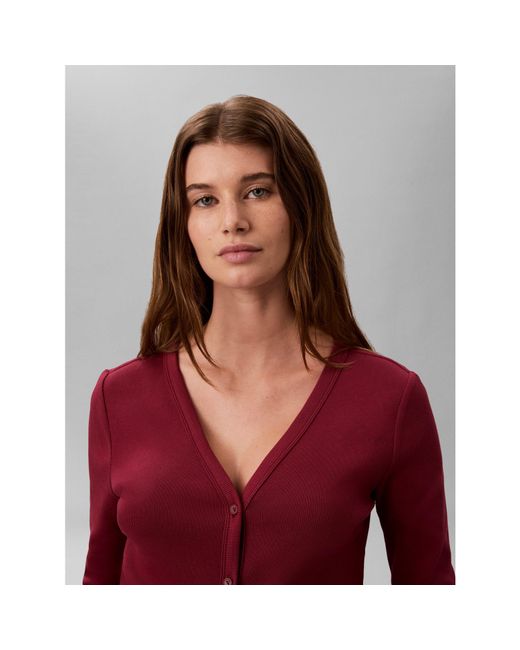 Calvin Klein Purple Ckj Cardigan