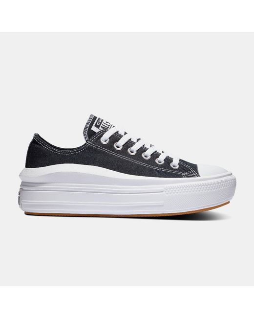 Converse Blue Chuck Taylor All Star Mov Platform Trainers