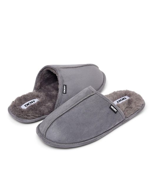 DKNY Gray Slippers Castor for men