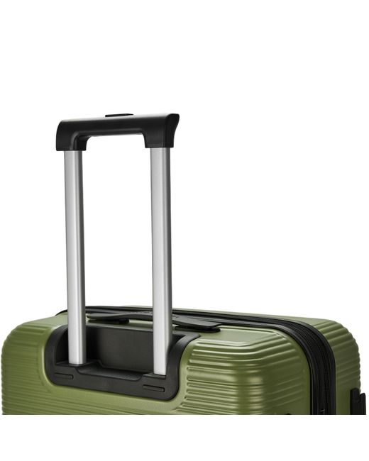 Pierre Cardin Green Arles Expandable Suitcase Hard Shell 4 Wheel