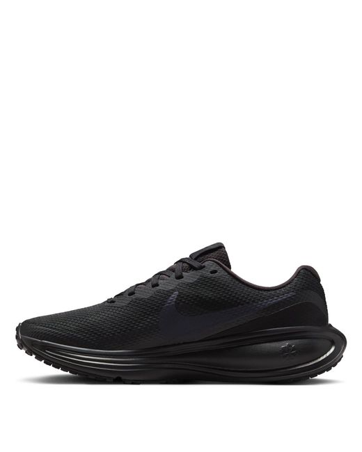 Nike Black Revolution 8 Road Running Shoes