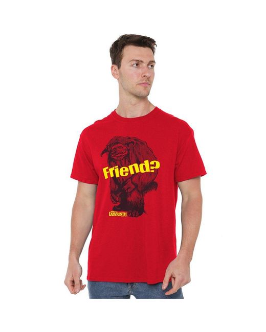Other Red Labyrinth Ludo Friend T Shirt for men