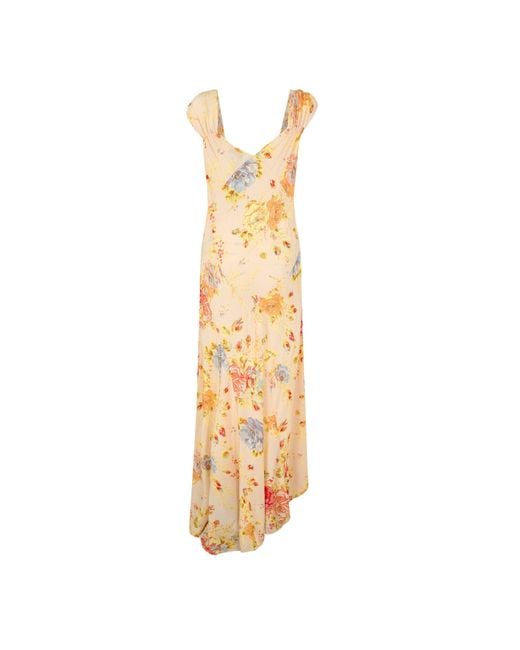 Never Fully Dressed Metallic Sofia Maxi Dress