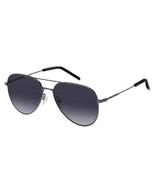 Tommy Hilfiger Blue Pilot Aviator Sunglasses for men