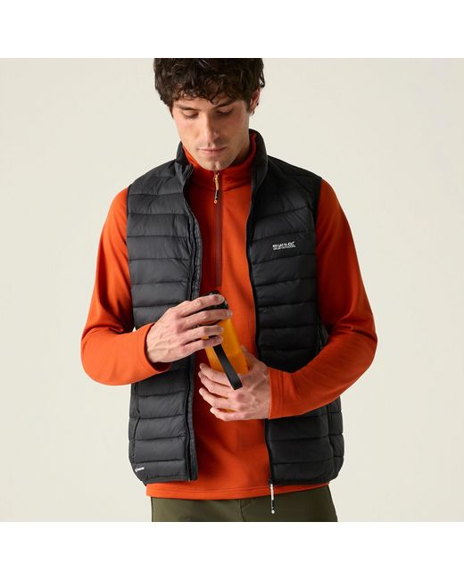 Regatta Black Hillpack Ii Water-Repellent Bodywarmer for men