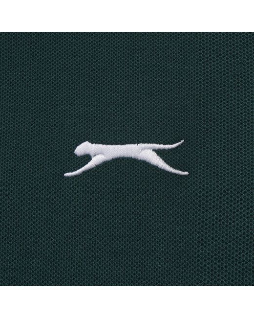 Slazenger 1881 Green Tipped Polo Shirt for men
