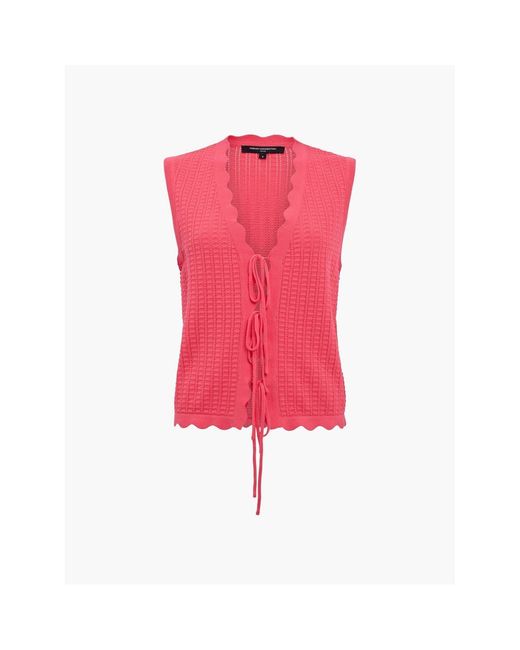 French Connection Pink Knitted Top