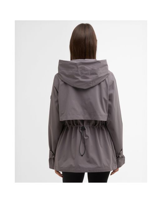 Barbour Gray Rain Anorak Jacket