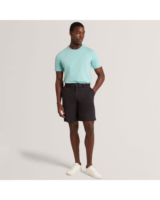 Ted Baker Blue Ss Slim Soft Touch Tee for men