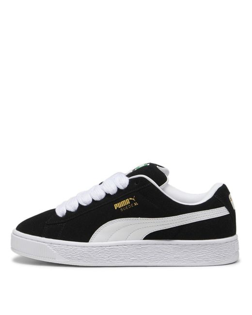 PUMA Black Suede Classic Sneakers for men