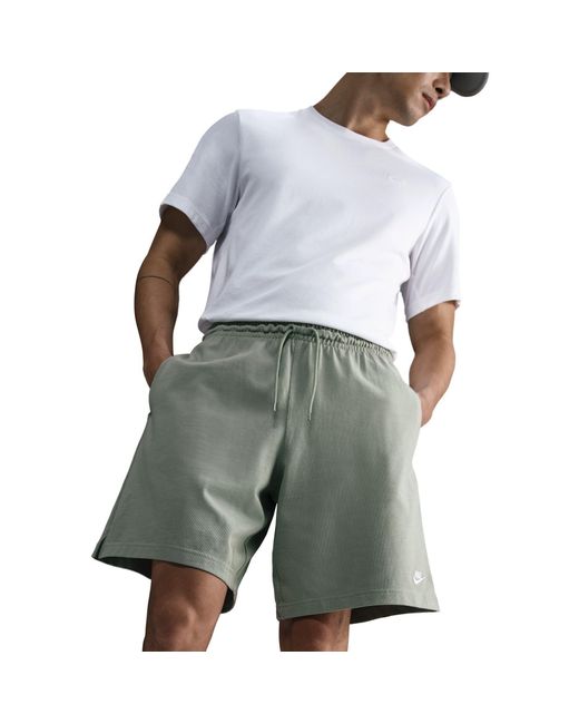 Nike Gray Sportswear Club Shorts for men