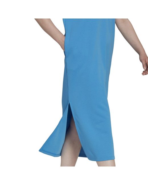 Adidas Originals Blue Regular T-Shirt Dress