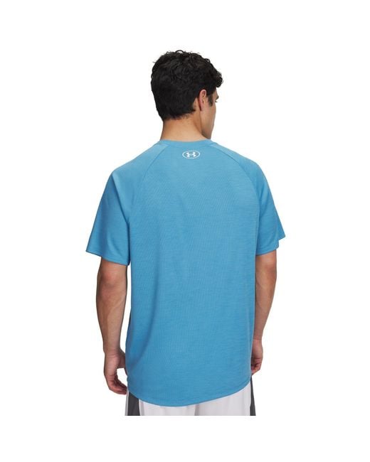 Under Armour S Tech 2.0 Short Sleeve T-shirt Ether Blue L for men