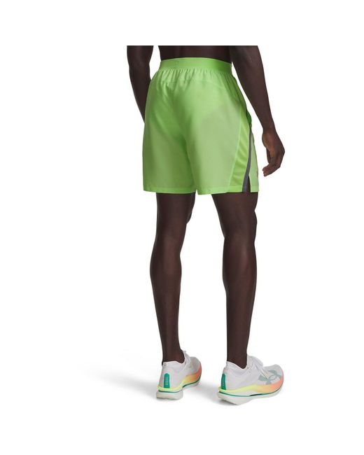 Under Armour Green Performance Running Shorts for men