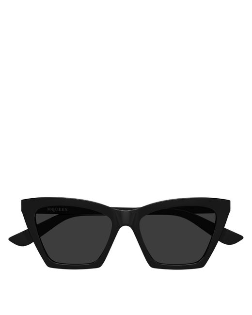 McQueen Black Cat Eye Sunglasses