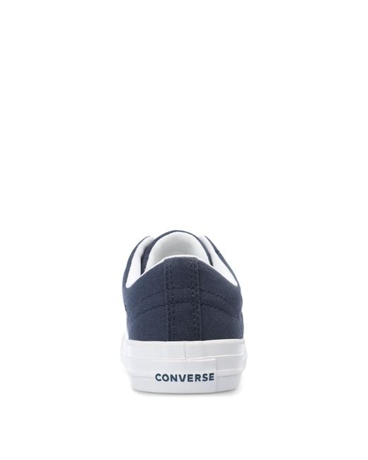 Converse Blue Adults Day One Classic Canvas Trainers
