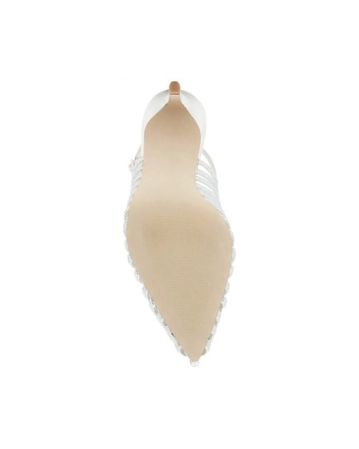 Steve Madden White Carleigh Heeled Mules