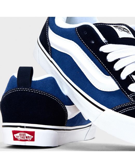 Vans Blue Knu Skool Shoes for men
