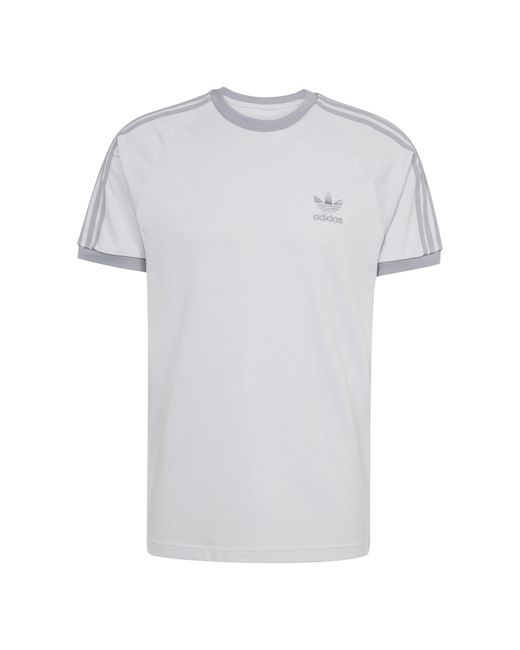 Adidas Originals White 3-Stripes T-Shirt for men