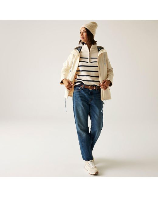Regatta Natural Bayletta Ii Waterproof Breathable Recycled Waterproof Jacket