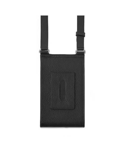 Mulberry Black Mini Antony Leather Crossbody Pouch for men