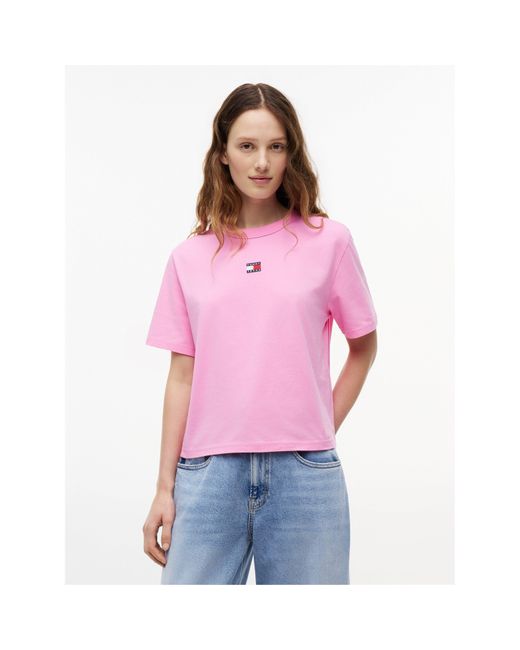 Tommy Hilfiger Pink Logo T-Shirt