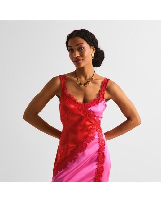 Never Fully Dressed Pink Long Maxi Dress